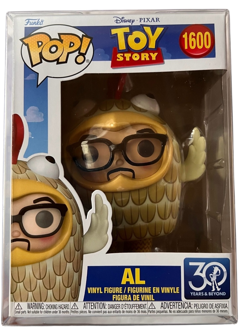 Funko Pop! Disney Pixar Toy Story Al #1600 30 Years & Beyond Vinyl Figure